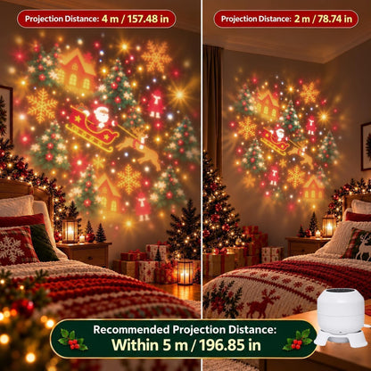 Enchanting Holiday Glow Projector
