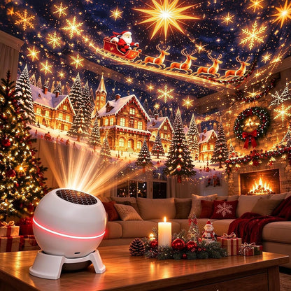 Enchanting Holiday Glow Projector