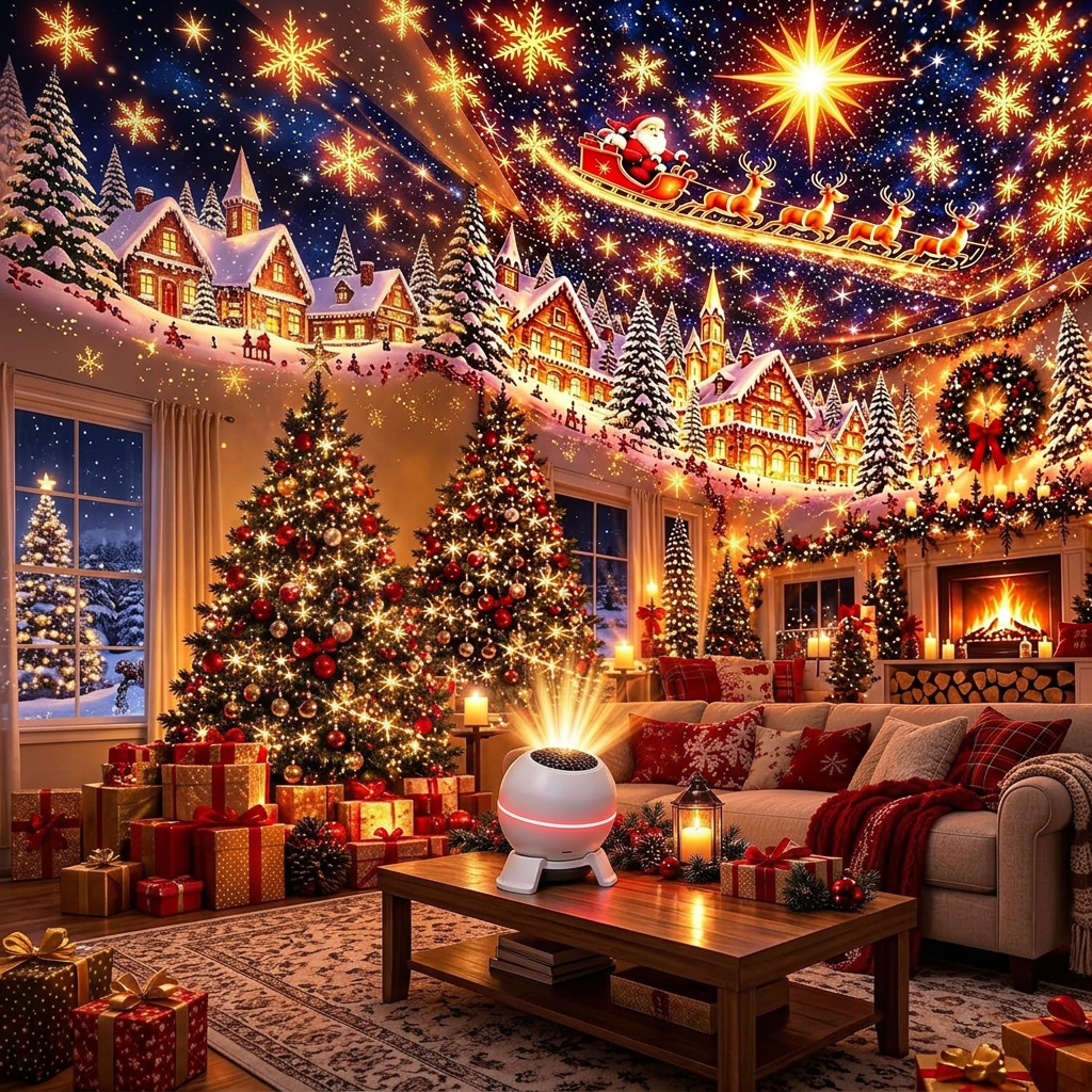 After festive room